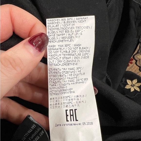 Floral Maxi Dress with Bell Sleeves - Picture 10 of 10